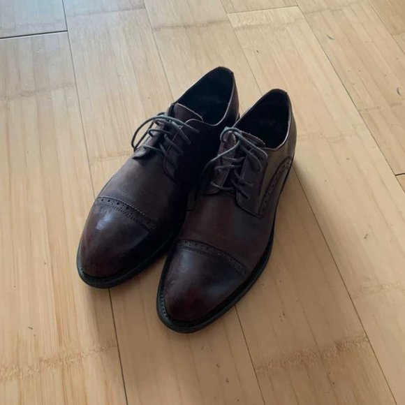 Brown Oxford Shoes main image 4